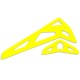 Fusuno Neon Yellow Fiberglass Horizontal/Vertical Fins Trex 500